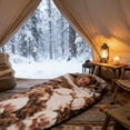 thumbnail image 1 of Fluffy Cat Sleeping Bag for Adults, Plush Cat Shaped Sleeping Bag for Adults, Adorable Cats Envelope Sleeping Bags, Washable Warm Blanket for Camping and Home Lounging, 68.9x31.5 Inch-1, 1 of 3