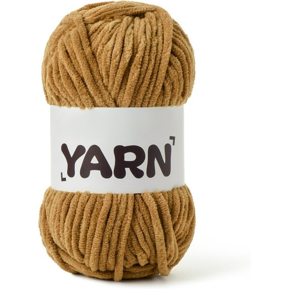 Fluffy Chenille Yarn for Crocheting, Chunky Velvet Yarns for Crochet Amigurumi, Baby Yarn for Crocheting Soft Blanket, 87.4yds /3.5 oz Bulky Yarns for Crafts/Hats/Shoes/Socks