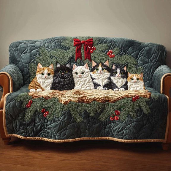Fluffy Cloud Quilted Sofa Cover