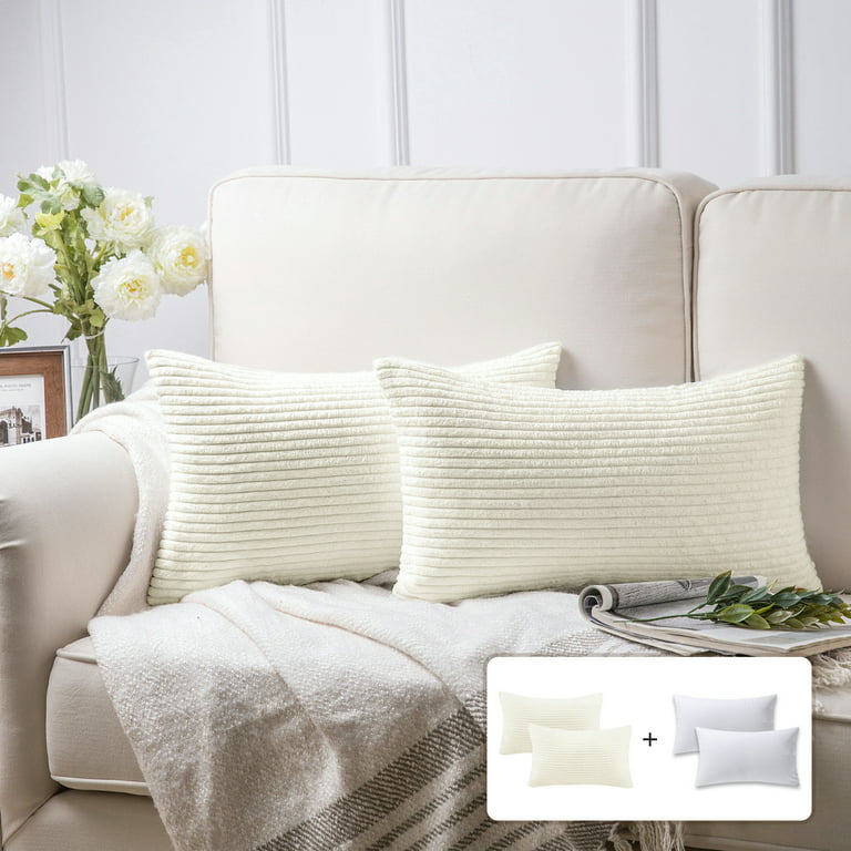 https://i5.walmartimages.com/seo/Fluffy-Corduroy-Velvet-Solid-Color-Suqare-Cusion-Accent-Decorative-Throw-Pillow-for-Couch-12-x-20-Off-White-2-Pack_507a2d0d-9840-48c7-9bc2-30cfdfbb88ad.1de8420e17a57559862e32fdec33027b.jpeg?odnHeight=768&odnWidth=768&odnBg=FFFFFF