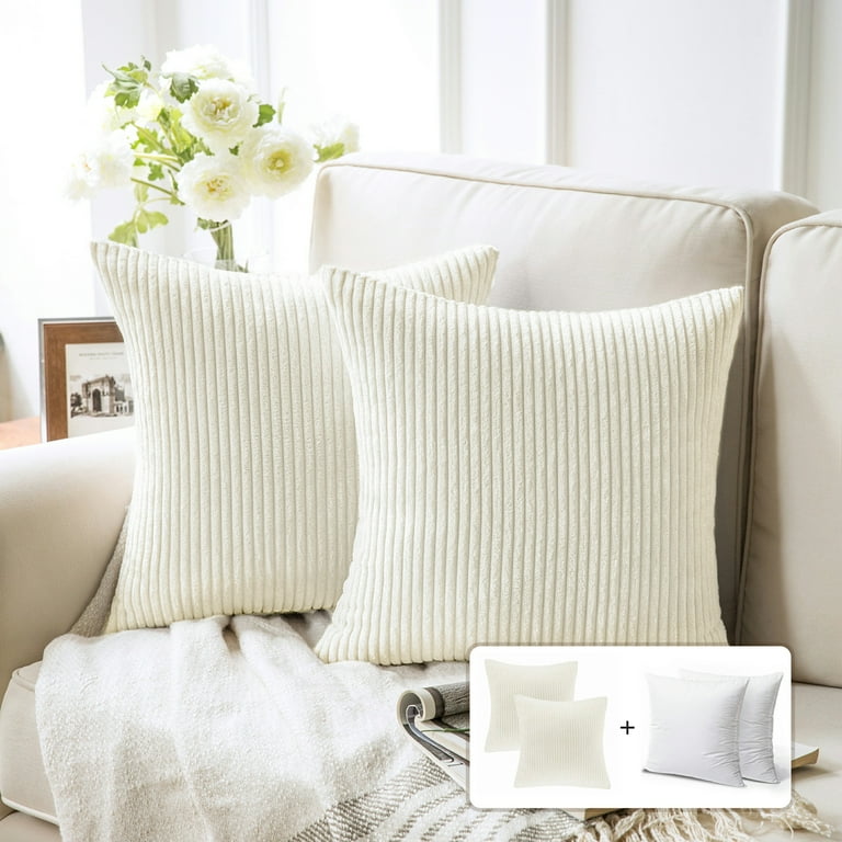 Off white cushions best sale