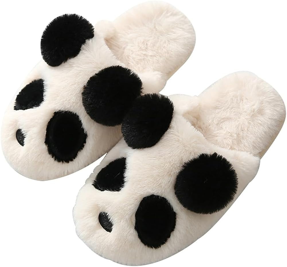 Panda house slippers deals