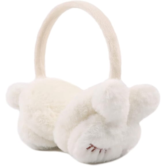 Fluffy Ear Muff for Women Plush Earmuffs Kids Winter Earmuffs Girls Boys Cold Weather Ear Warmer