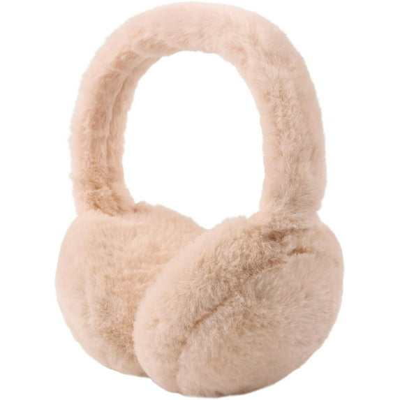 Fluffy Ear Muff for Women Plush Foldable Earmuffs Kids Winter Earmuffs Girls Boys Cold Weather Ear Warmer
