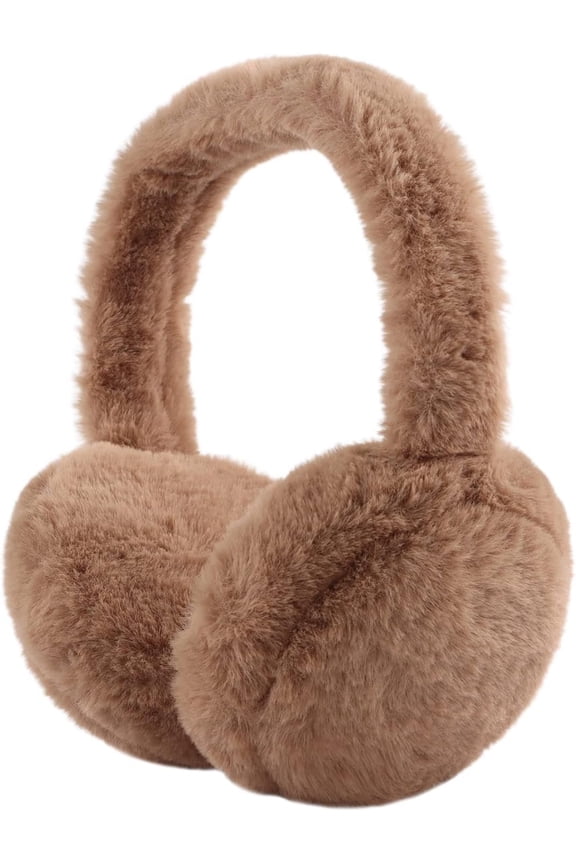 Fluffy Ear Muff for Women Plush Foldable Earmuffs Kids Winter Earmuffs Girls Boys Cold Weather Ear Warmer