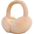 thumbnail image 1 of Fluffy Ear Muff for Women Plush Foldable Earmuffs Kids Winter Earmuffs Girls Boys Cold Weather Ear Warmer, 1 of 8