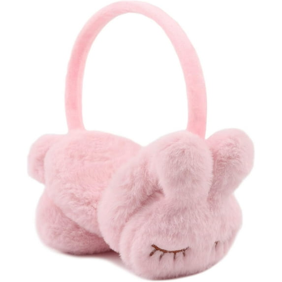 Fluffy Ear Muff for Women Plush Foldable Earmuffs Kids Winter Earmuffs Girls Boys Cold Weather Ear Warmer