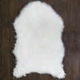 thumbnail image 1 of Fluffy Faux Sheepskin Fur Rug, Chair Throw 3' x 2' Sweet Home Collection, 1 of 6