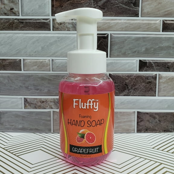 Fluffy Foaming Hand Soap with Grapefruit Scent, 6 Pack
