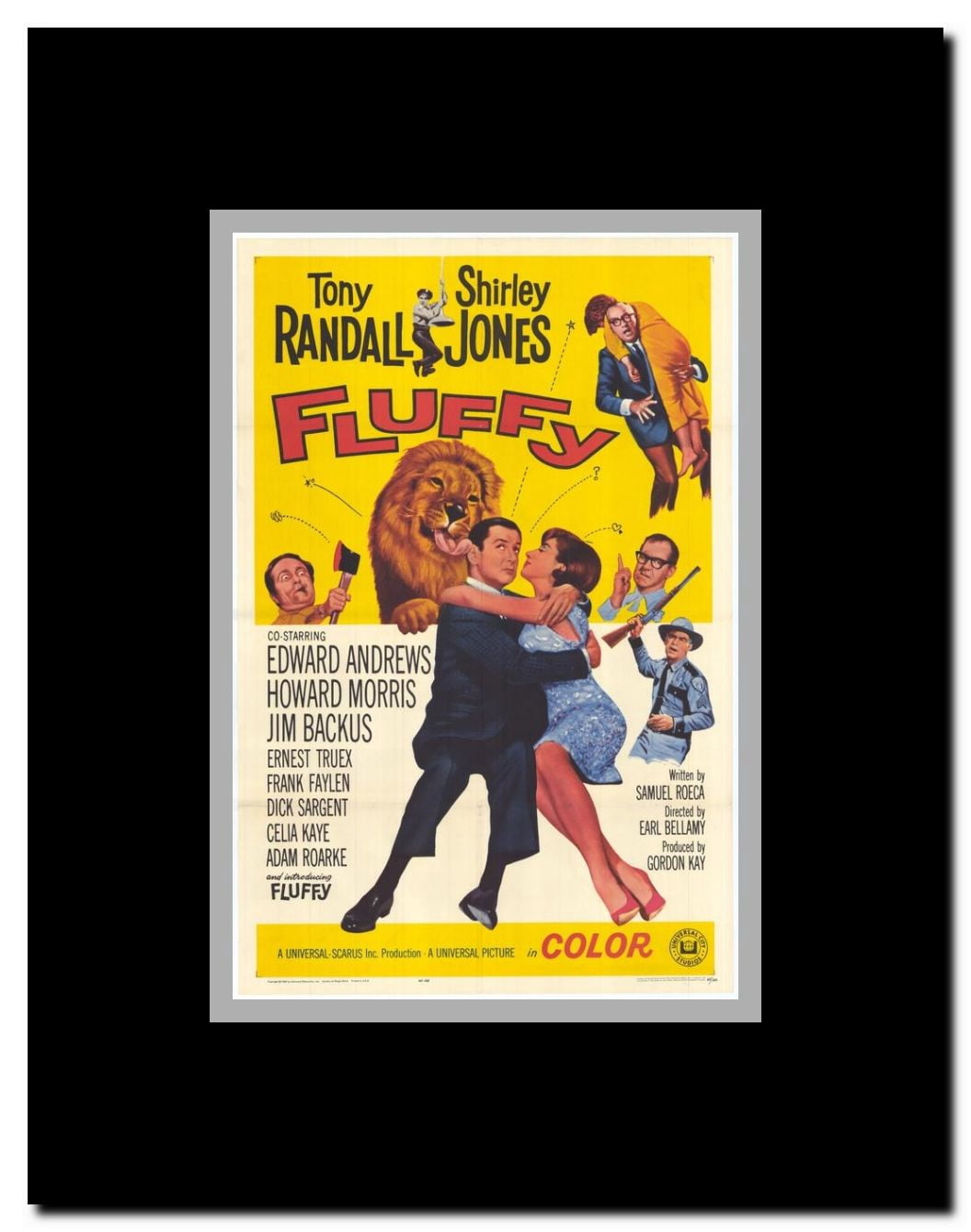 Fluffy Framed Movie Poster