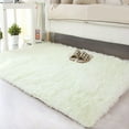 thumbnail image 1 of Fluffy Fuzzy Area Rugs For Bedroom Anti-Slip Runner Rugs For Living Room Ultra Soft Plush Rugs Square Carpet Pad Floor Mat,Machine Washable Bedside Kitchen Bathroom Dining Room Entryway Rugs, 1 of 5