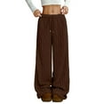 thumbnail image 1 of Fluffy Fuzzy Pajama Pants Women Thermal Baggy Sherpa Fleece Wide Leg Pajama Pants Loose Comfy Pj Bottoms Cozy Warm Fall Winter Blanket Pant Sleepwear Thick Soft Cotton Lounge Pant Women, 1 of 7