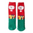 thumbnail image 1 of Fluffy Fuzzy Socks for Women Halloween Fuzzy Socks Xmas Socks for Women Womens Christmas Slippers Fluffy Fuzzy Plush Sleeping Slipper Socks Christmas Gifts for Adults Multicolor One Size, 1 of 1