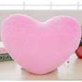 thumbnail image 1 of Fluffy Heart Shaped Throw Pillows, Faux Fur Pillow, Soft Heart-Shaped Pillow, Multipurpose Decorative Pillows for Home Decor, 1 of 1