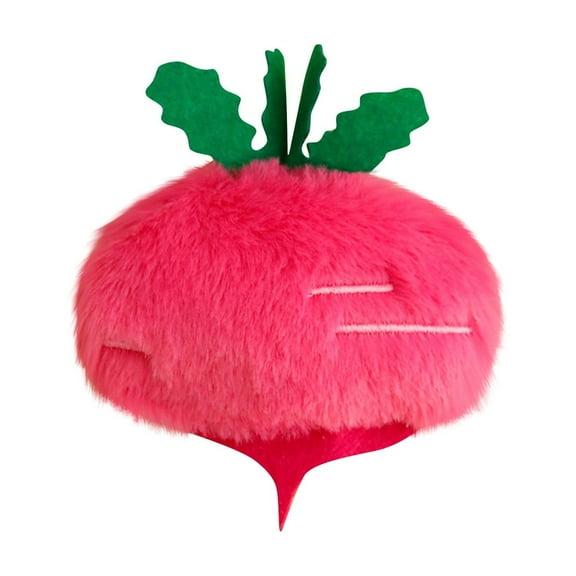 Fluffy Kitten Toy, Fluffy Dog toy, Gift for Pet, Carrot Vegetable Plush Toys, Cat Rattle Toy, Simulation Vegetable Self-Entertaining Pet Toy, Interactive Dog & Cat Toy