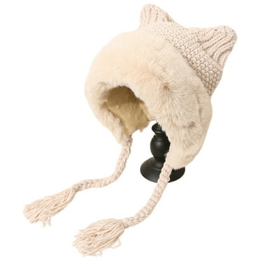 Knit Beanie Hats Cute Bunny Long Ears Funny Hat Fluffy Winter Cap Warm Knit Rabbit Crochet Skull Knit Beanie Hats Cute Bunny Long Ears Funny Hat Fluffy Winter Cap Warm Knit Rabbit Crochet Skull