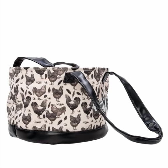 Fluffy Layers by RentACoop Egg Collecting Bag - Vintage Flock