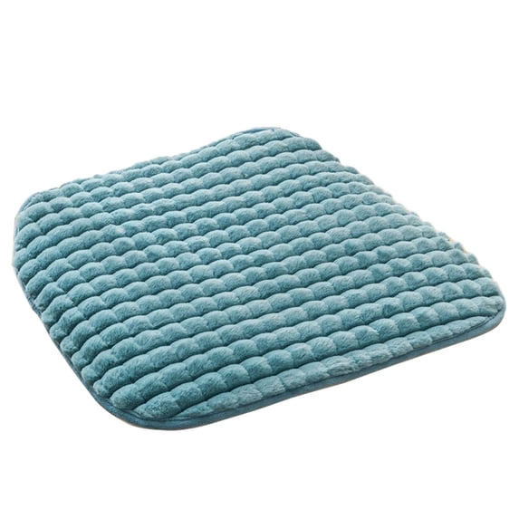 Fluffy Memory Foam Chair Pad 16 Inch Plush Seat Cushion Winter Floor Pillow Tatami Mat Dining Stool Cover Support