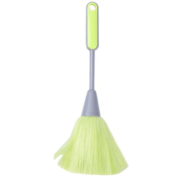 Fluffy Microfiber Delicate Duster 10.2*1.9 Inch Detail Brushes Dusting Wand Handheld Laptop Keyboard Brush for Home,Office,Car,Furniture,Blinds,Keyboard,Computer Screen,Cobweb Removal,1Pc,Green