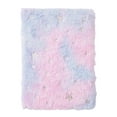 thumbnail image 1 of Fluffy Notebook, A5 Notebook Fuzzy Journal Cute Plush Covered Diary Notepad Gradient Colored Writing Drawing Note Taking80 Pages, 1 of 7