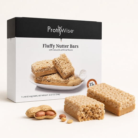 ProtiWise Fluffy Nutter Diet-Friendly Protein Bars (7ct)