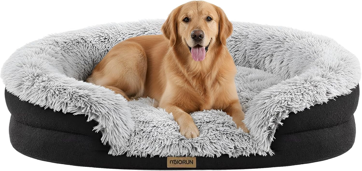 Bolster Toward Designed Modular Dog Crate Sofa Kwanjatta Reference: Fluffy Orthopedic Dog Bed For Large Extra Dogs Calming Plush