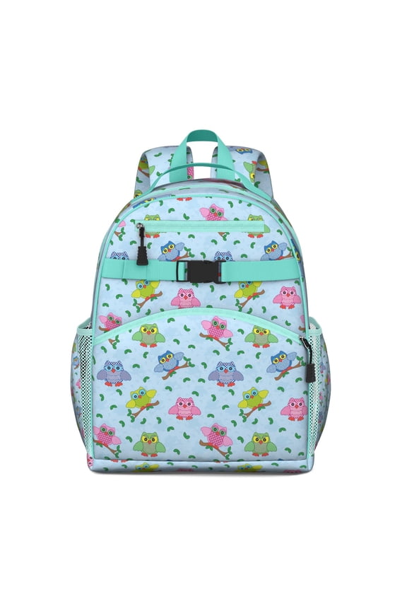 Fluffy Owl Backpack - Waterproof Book Bag with Cute Baby Owl Pattern, Durable Construction, Ideal for Teens and Daily Wearers