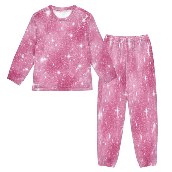 Fluffy Pajamas Set Fuzzy Winter Warm Pj Sets Pullover Tops and Long ...