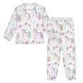 thumbnail image 1 of Fluffy Pajamas Set Fuzzy Winter Warm Pj Sets Pullover Tops and Long Pants Unicorns and Magic Wands Medium, 1 of 8