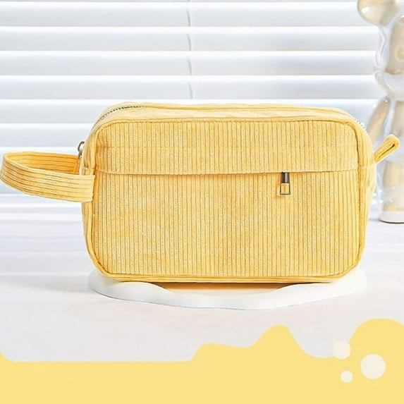 Fluffy Pencil Bag Container Case Box Travel Bag Makeup Cosmetic Bag Cute Creative Large Capacity Zipper Organizer Storage Large Capacity Pencil Case Pouch