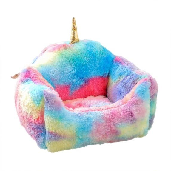 Fluffy Plush Dog Cat Pet Couch Soft Calming Sofa Bed For Medium Small Cats And Dogs Thickening Small Pet Winter Warm Sleeping Pad Feature
