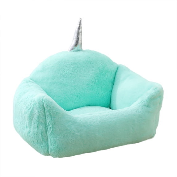 Fluffy Plush Dog Cat Pet Couch Soft Calming Sofa Bed For Medium Small Cats And Dogs Thickening Small Pet Winter Warm Sleeping Pad Feature