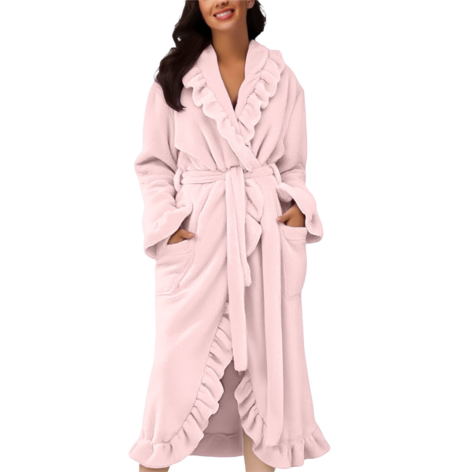 Fluffy Robe Animation Fluffy Robe, Hugcore Women's Hooded Fleece Towelling Dressing Gown ...