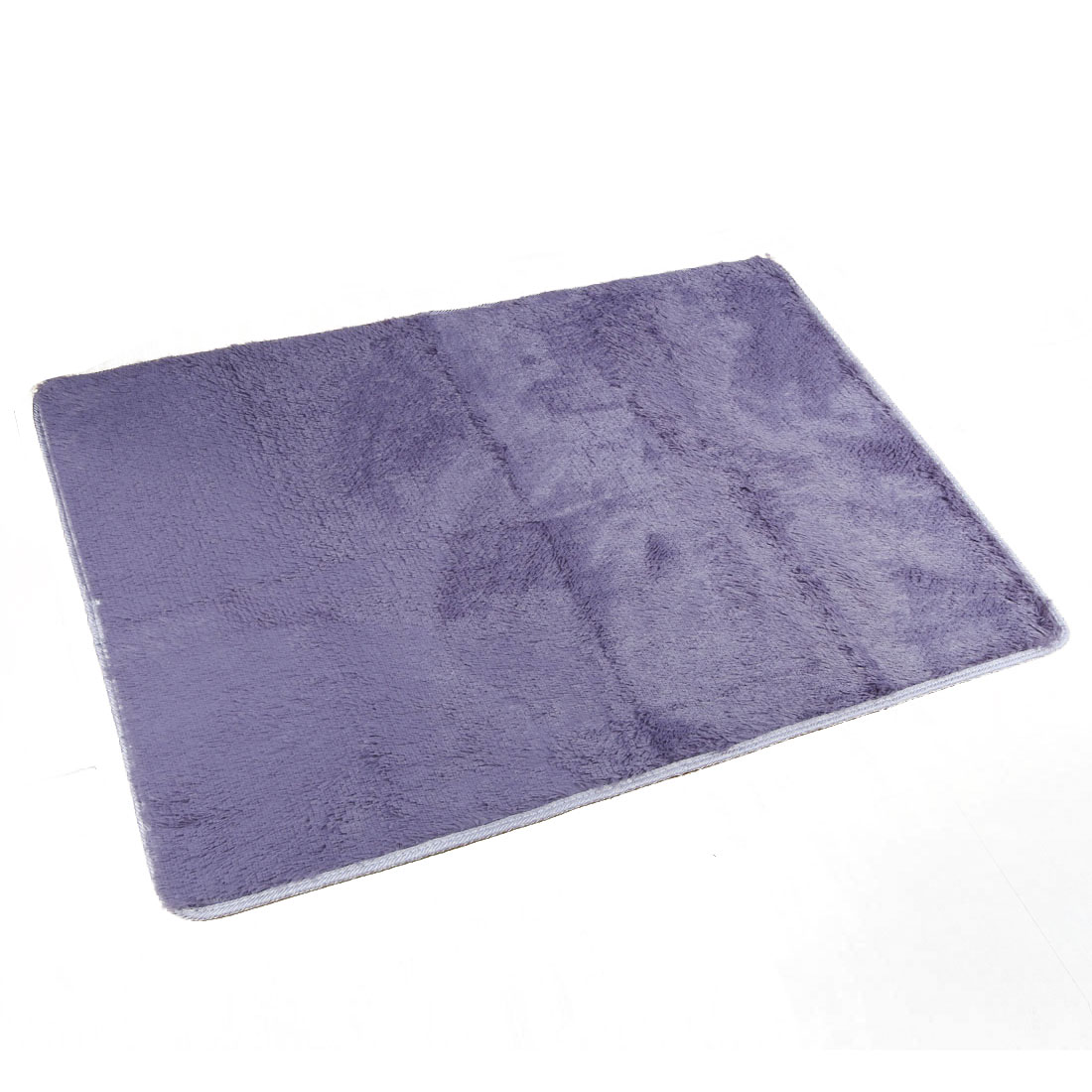 Fluffy Rug AntiSkid Shaggy Rug Mat Carpet Gray Purple 31.5x47.24inch