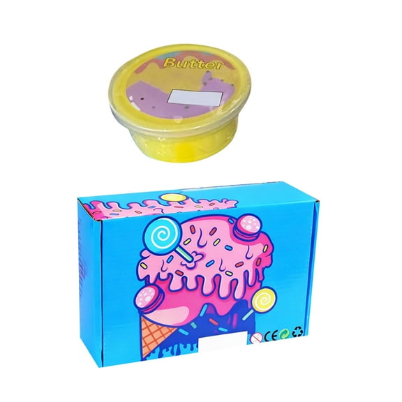 Fluffy Scented Slime Set,Fluffy Scented Slime Set,Soft Cloud Slime, Stress Relief, Non-Sticky, Colorful DIY Toy,9pc 50ml
