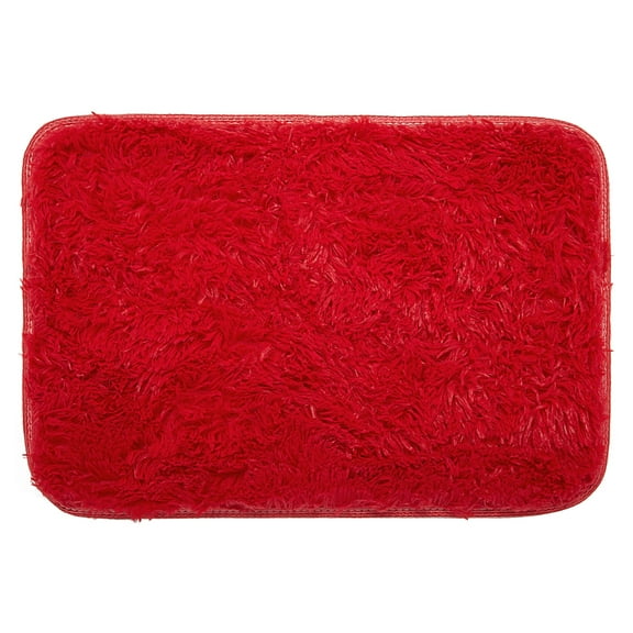 Fluffy Shag Area Rugs for Bedroom Living Room Shag Carpet for Nursery Decor Ultra Soft Rugs with Thick Bottom, Light Red, 62.99 x 90.55 inches