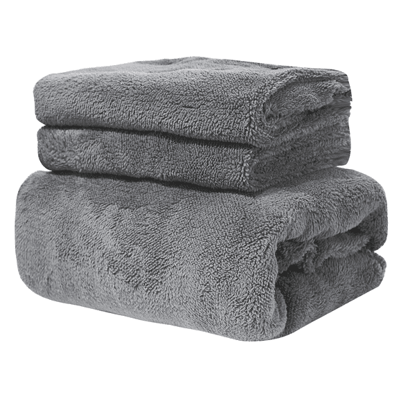 3 Pieces Sherpa Fleece Fitted Sheet Full,1 Deep Pocket Fitted Sheet and 2 Piece Pillowcases Grey