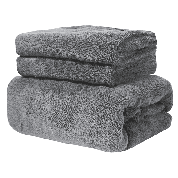 3 Pieces Sherpa Fleece Fitted Sheet Full,1 Deep Pocket Fitted Sheet and 2 Piece Pillowcases Grey