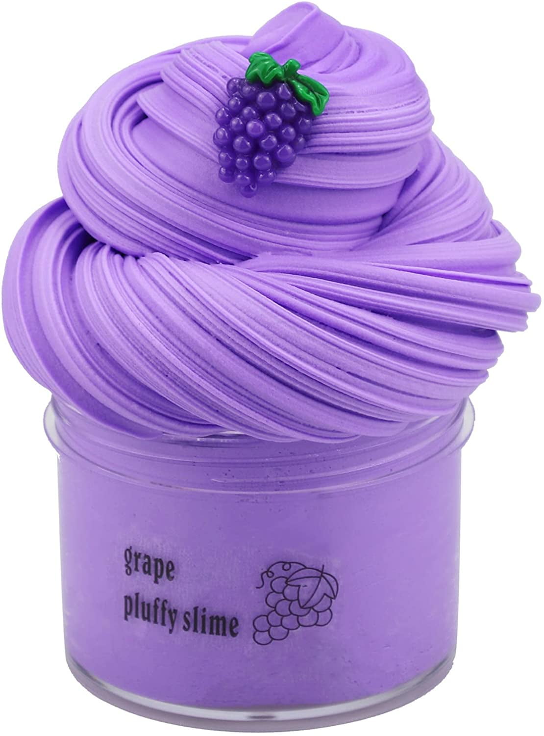 Fluffy Slime Putty for Kids Gift with 70ML Slime Toy Fluffy Anti-Tear Stretchy Cloud Slime Butter Sludge Toy for Relax - A