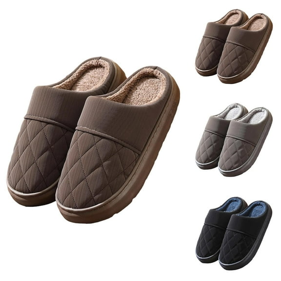 Fluffy Slippers for Women Non Indoor Winter Slides Women's Cozy Indoor Slippers Warm Shoes Soft Comfortable Bathroom Bedroom Fuzzy Slides For Home
