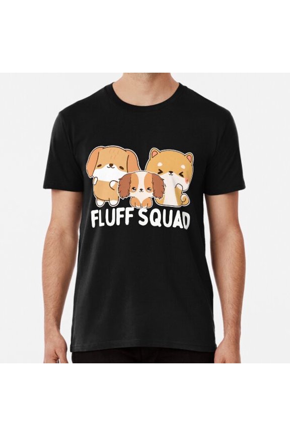 Fluffy Squad Dog Design Premium Shirt S to 3XL Made in the AU/USA Shirt