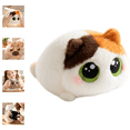 thumbnail image 1 of Fluffy Squish Cat Stuffed Animals – 4.72 Inch Small Bedtime Stuffed Animal Plush Toys with Oversized Round Eyes & Plush Faux Fur, Cute Plushies Stress Relief Toy, Holiday Present for Kids & Friends-B, 1 of 7