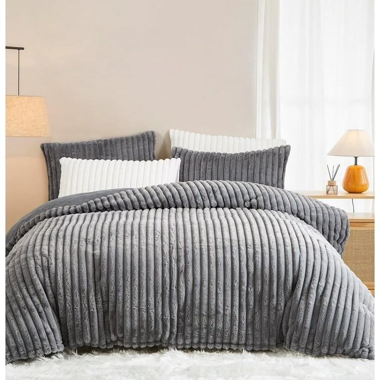 Super Soft Plain White Duvet Cover and Pillowcase Set