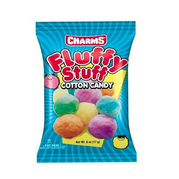 Fluffy Stuff Cotton Candy, 2.5-Ounce Bags (Pack of 2)