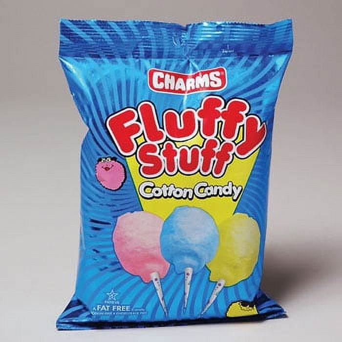  Fluffy Stuff Cotton Candy 2.5 Oz Theater Size Bags - Pack of 3  : Grocery & Gourmet Food