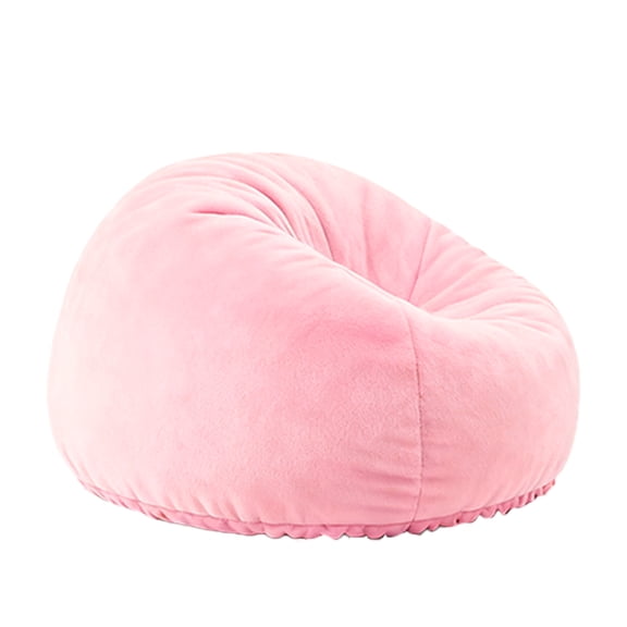 Fluffy Stuffed Animal Storage Bean Bag Chair Cover(No Filler), 59x26in Faux Fur Washable Ultra Soft Bean Bag Cover for Plush Toys or Textile,Plush Shaggy Large Beanbag for Adults Kids Teens