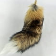thumbnail image 1 of Fluffy Tail Keychain for Cosplay, Furry Accessory - Plush Anime Costume Role Play Tail, Kawaii Bag Charm & Car Keychain, Great Gift Idea (1PC, 12x40cm), 1 of 7