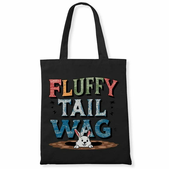 Fluffy Tail Wag Halloween Costumes Canvas Bag 2Pcs