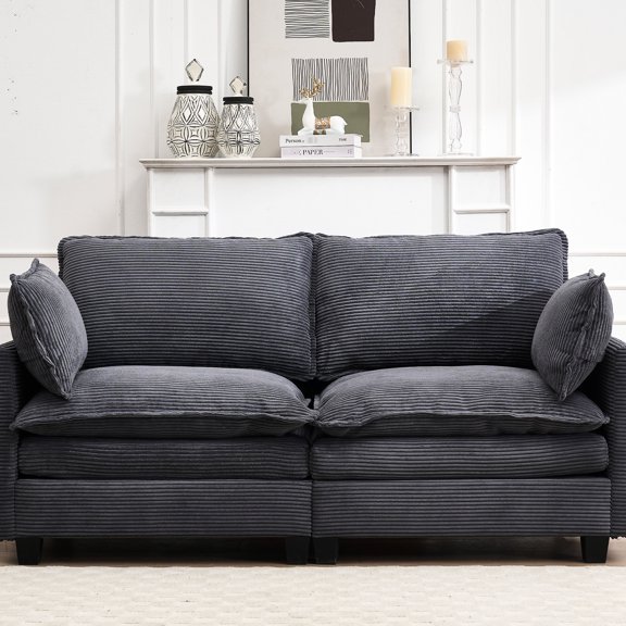 Fluffy Velvet Texture - Warm and Inviting Seating in Home Lounge