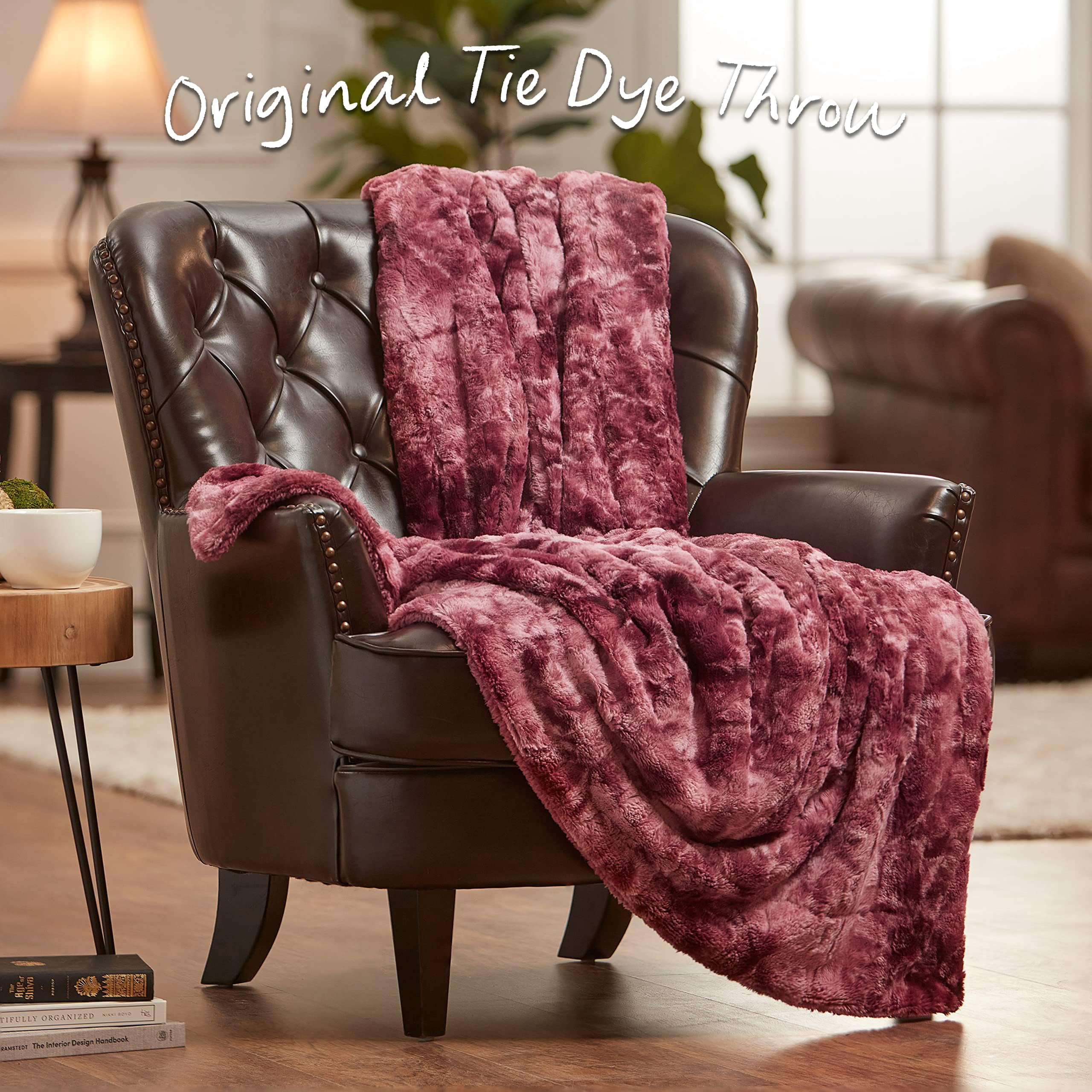 Sherpa Minky Blanket | Antler Crest